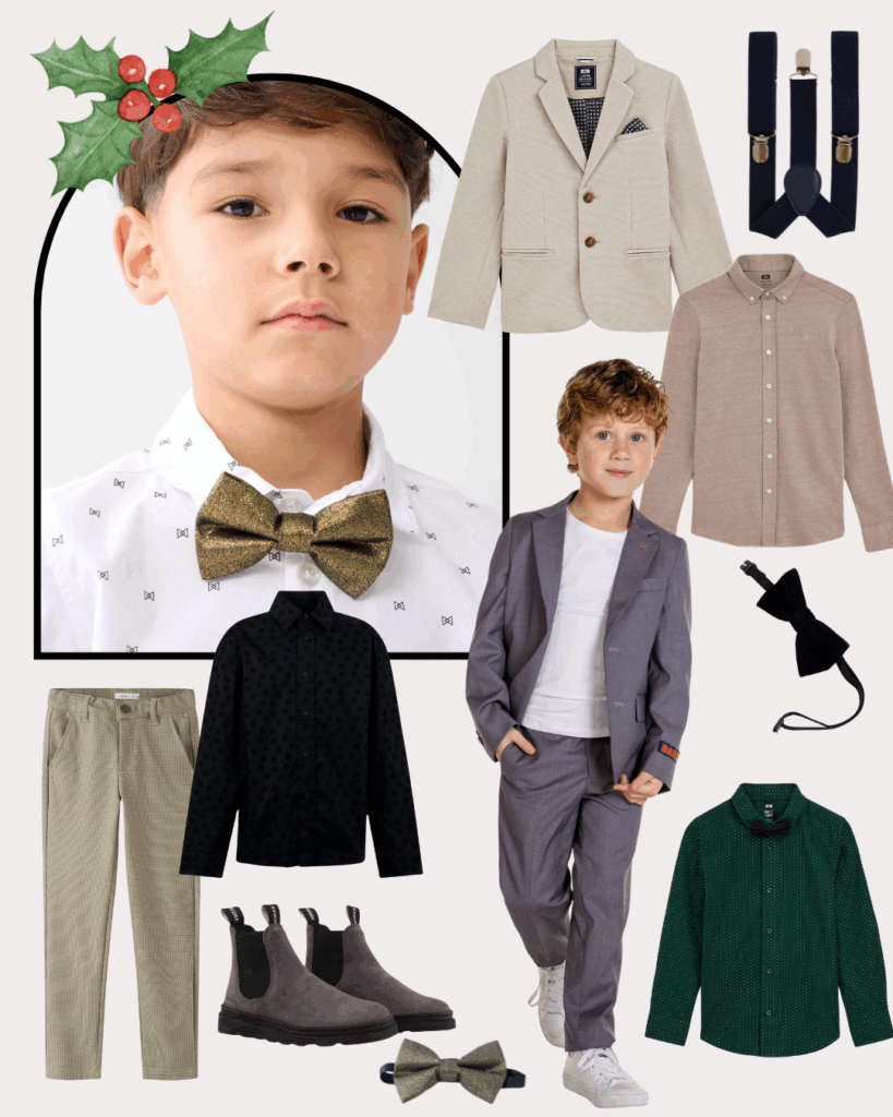 kerstoutfit voor jongens