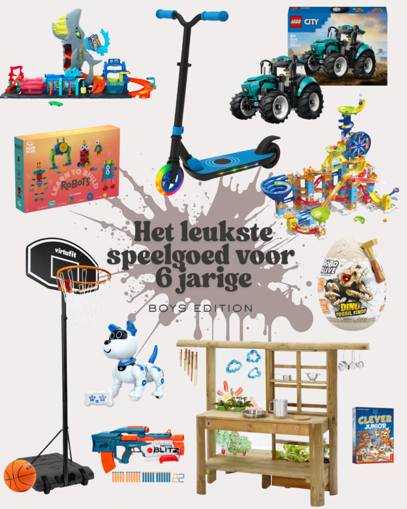 Cadeaus voor jongens van 6 jaar