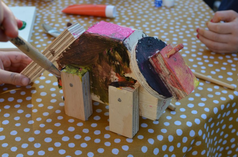 doe-het-zelf kinderfeestje