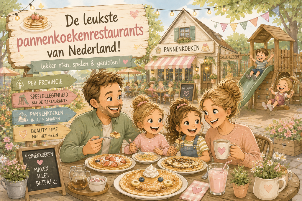 De leukste pannenkoekenrestaurants van NL