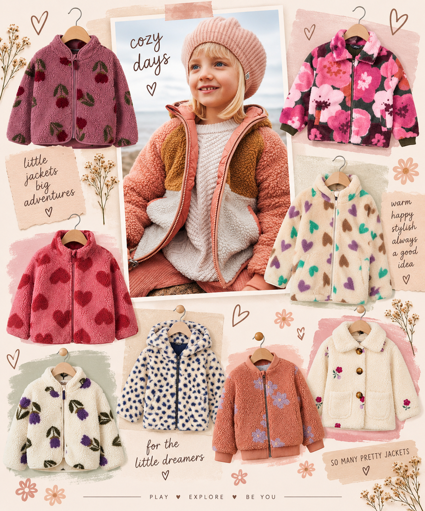 Winterjasjes voor kleine meisjes: warm én helemaal hip!